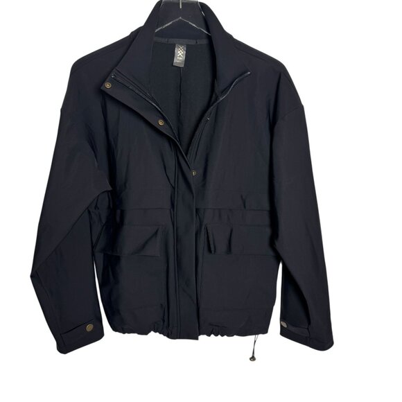 RHONE womens outplay jacket black size medium full zip - Picture 12 of 12